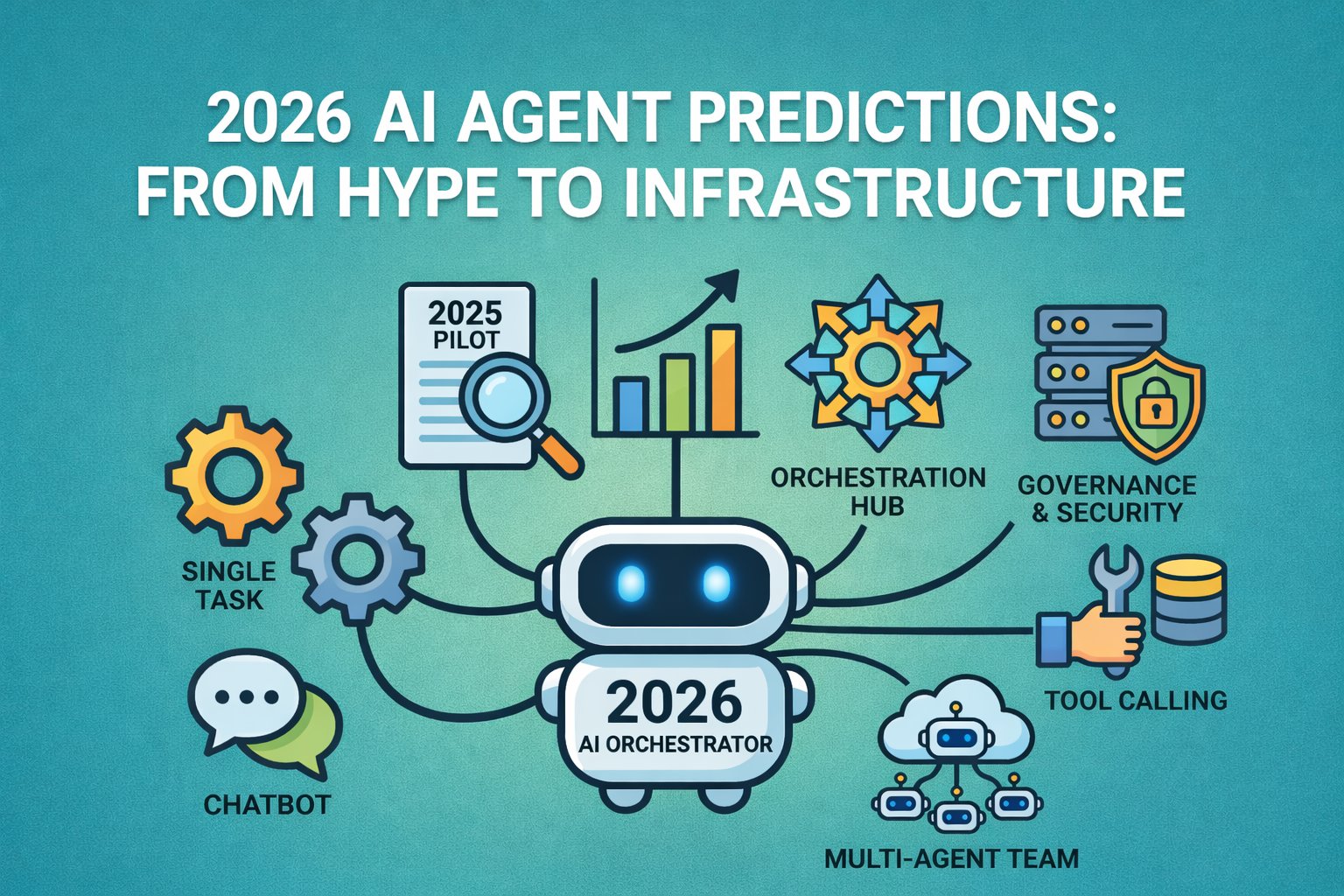2026 AI Agent Predictions From Deloitte, Gartner and IBM